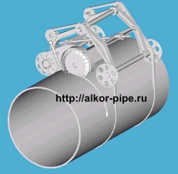 Машина гидравлическая для резки труб 352-228 (диам. 89-325 мм) (Россия)